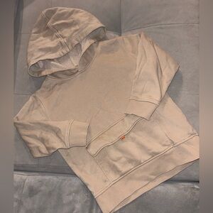Old Navy Beige Hooded Kids Sweatshirt SZ 3T